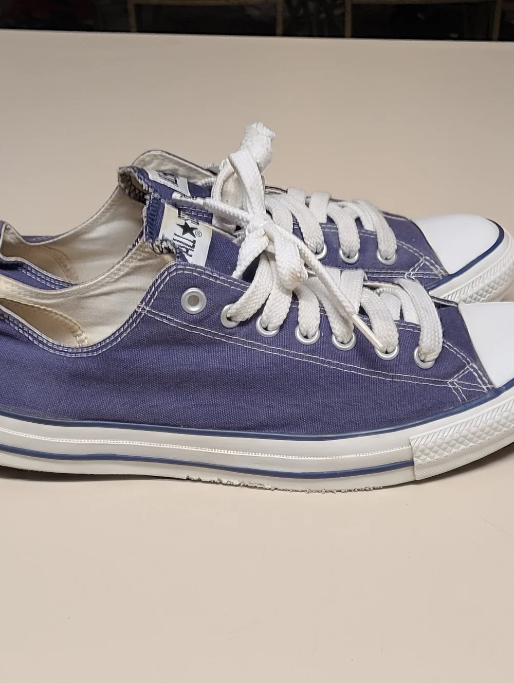 Converse Fat Laces Chuck Taylor All Star low top  sneakers size 11 - Picture 7 of 10